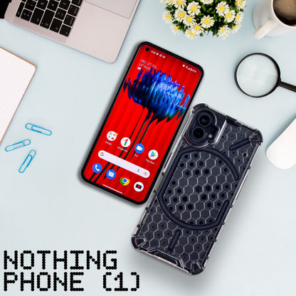 Nothing Phone (2) Invisi Tempered Glass/Case