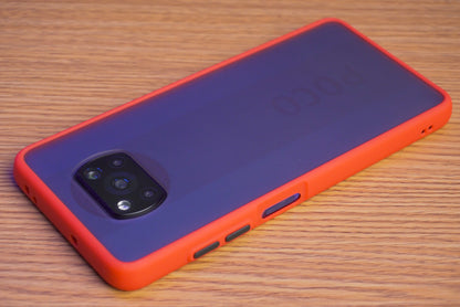 Poco X3 Matte Hybrid Case - glazeit