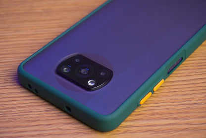 Poco X3 Matte Hybrid Case - glazeit