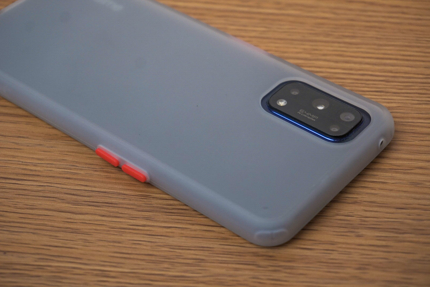 Realme 7 Pro Matte Hybrid Case/Tempered Glass - glazeit