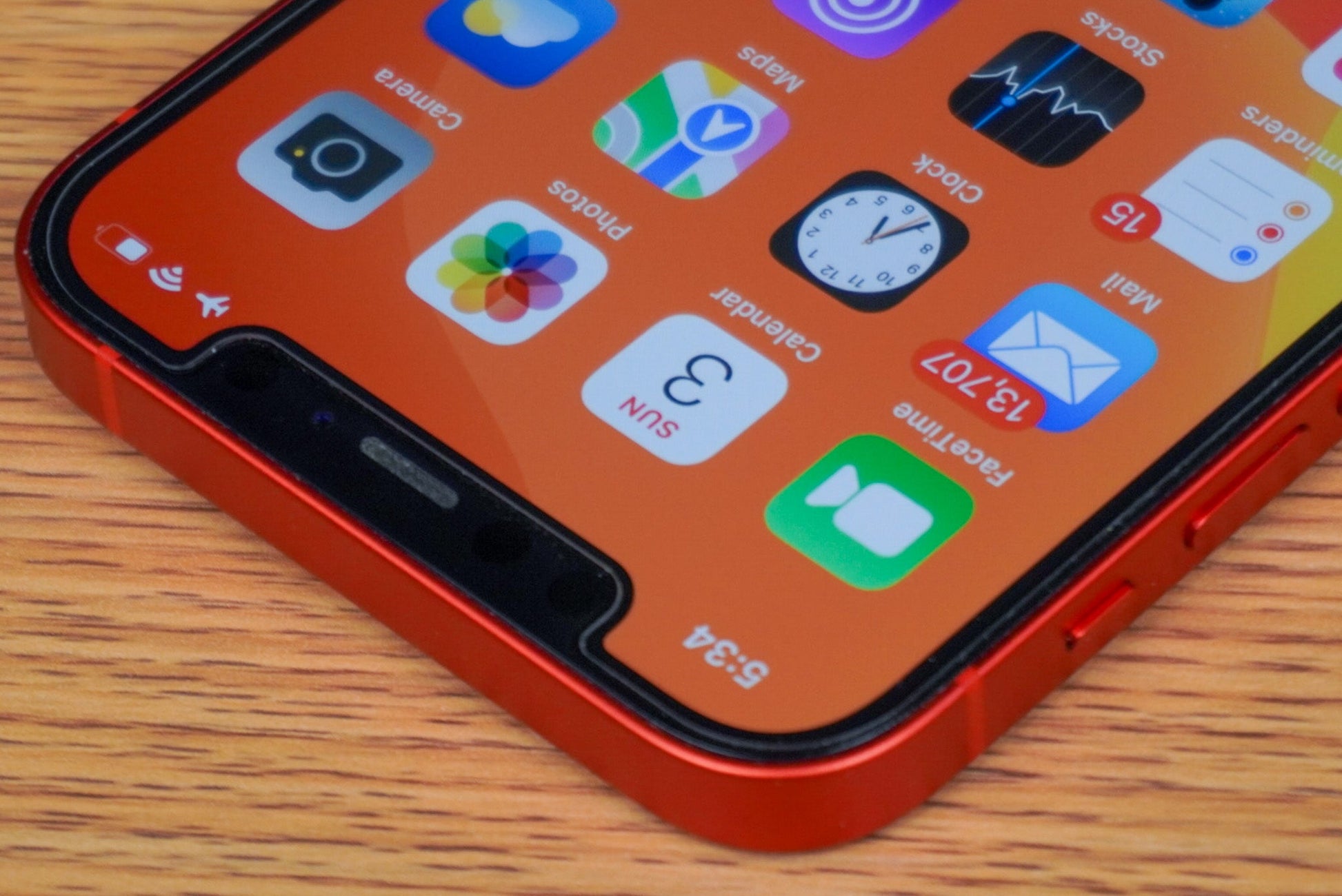 Orange Glass Case for iPhone 12 Pro Max