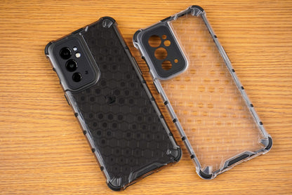 OnePlus 9RT 2.5D Curved Tempered Glass/Rugged Armor Case