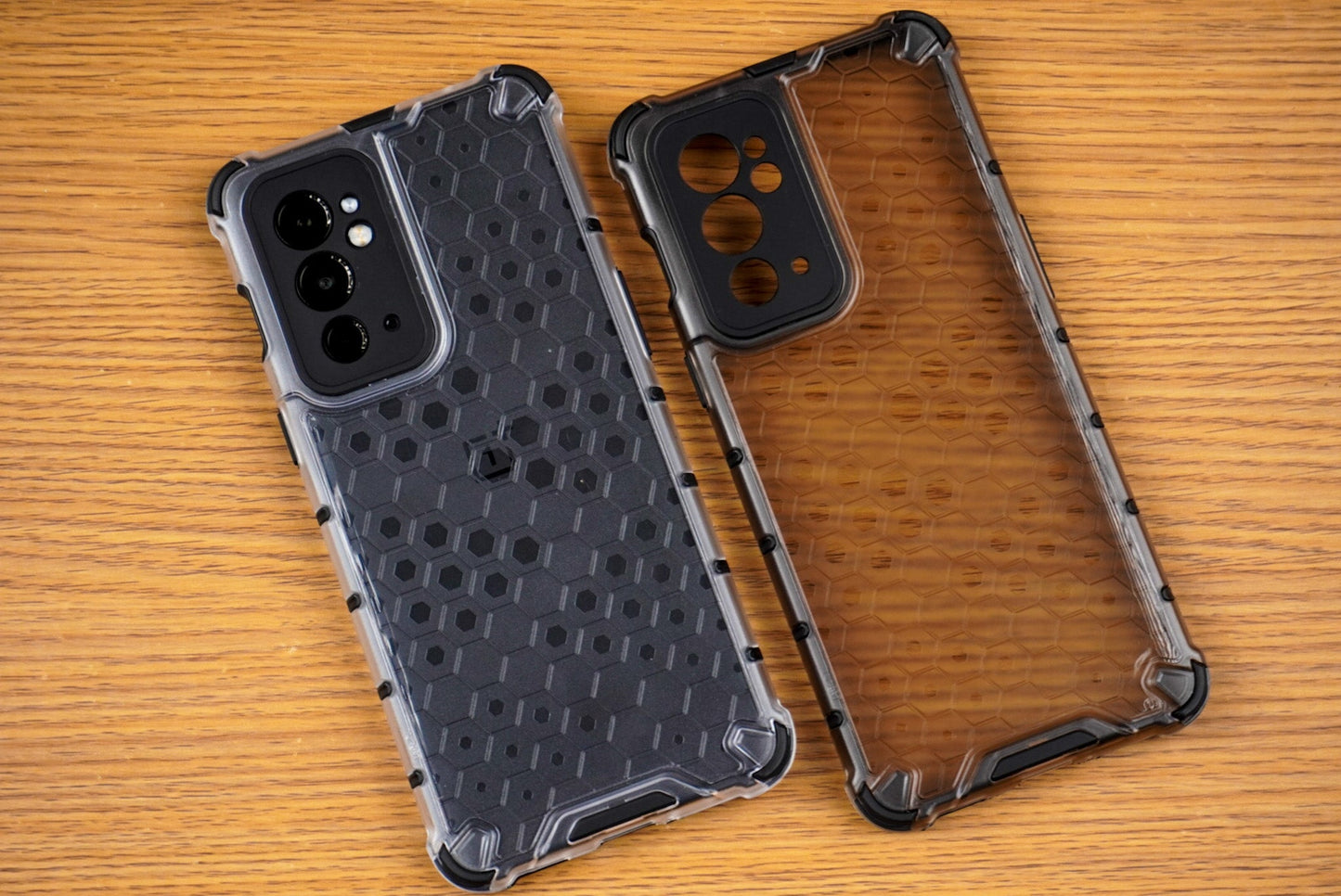 OnePlus 9RT 2.5D Curved Tempered Glass/Rugged Armor Case