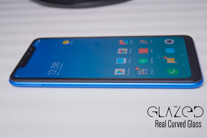 Xiaomi Redmi Note 6 Pro Full Glue Edge to Edge Glass - glazeit