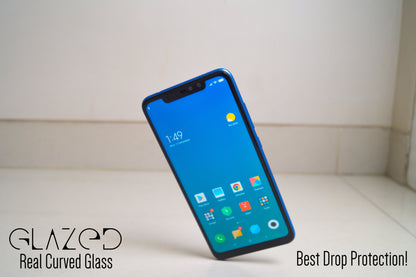 Xiaomi Redmi Note 6 Pro Full Glue Edge to Edge Glass - glazeit