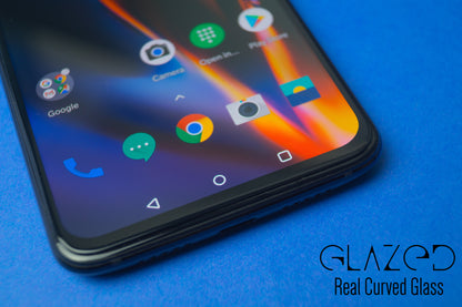 OnePlus 6T Real Curved Edge to Edge Full Glue Tempered Glass - glazeit