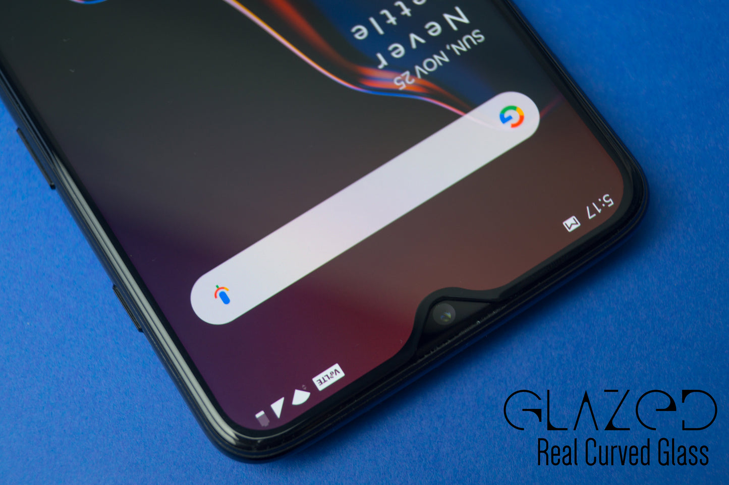 OnePlus 6T Real Curved Edge to Edge Full Glue Tempered Glass - glazeit