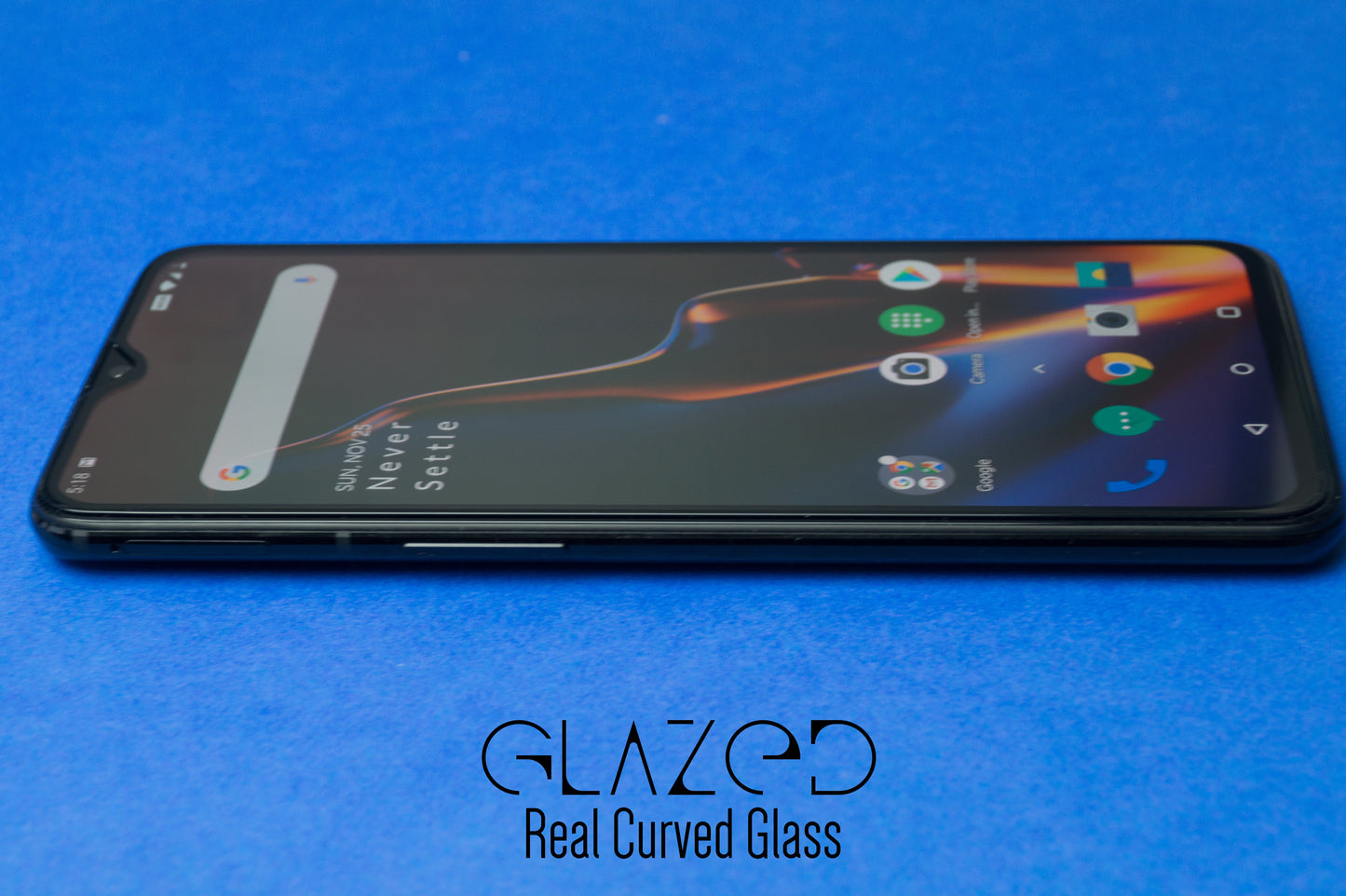 OnePlus 6T Real Curved Edge to Edge Full Glue Tempered Glass - glazeit