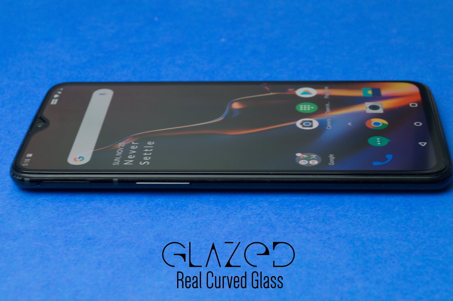 OnePlus 7T Real Curved Edge to Edge Full Glue Tempered Glass - glazeit