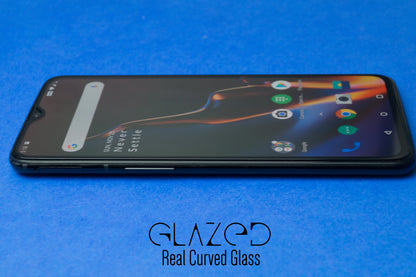 OnePlus 7T Real Curved Edge to Edge Full Glue Tempered Glass - glazeit