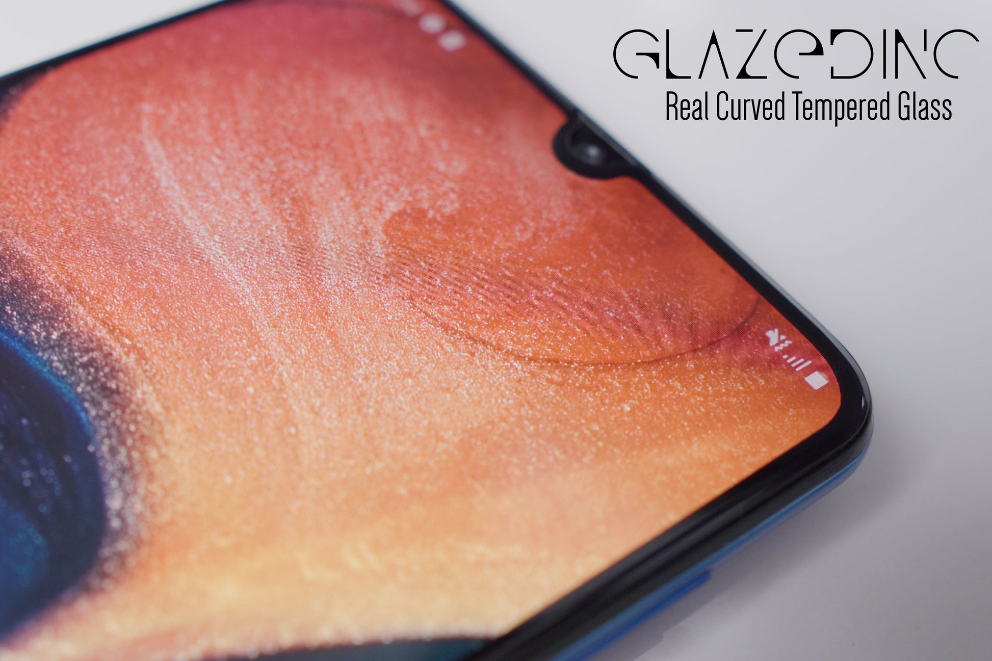 Samsung Galaxy M31 Real Curved Full Glue Edge to Edge Glass - glazeit