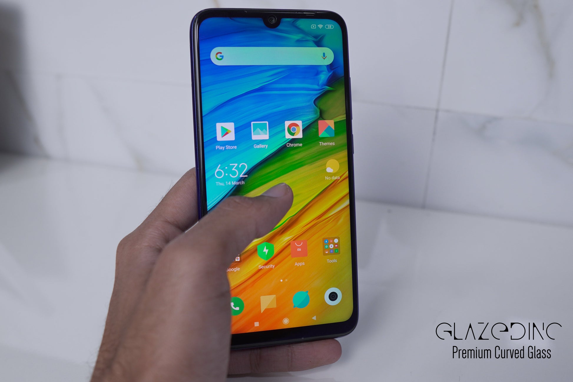 Redmi Note 7/Note 7 Pro Real Curved Full Glue Edge to Edge Glass - glazeit