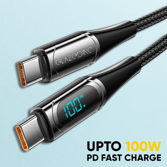 GlazeIt Smart LED Charging Cable - 2m Upto 100W