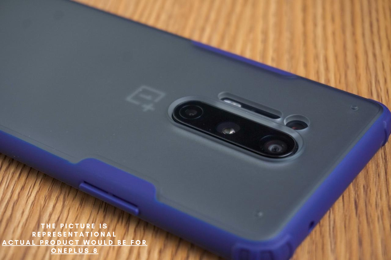 OnePlus 8 UV Curved Tempered Glass/Matte Armor Case - glazeit