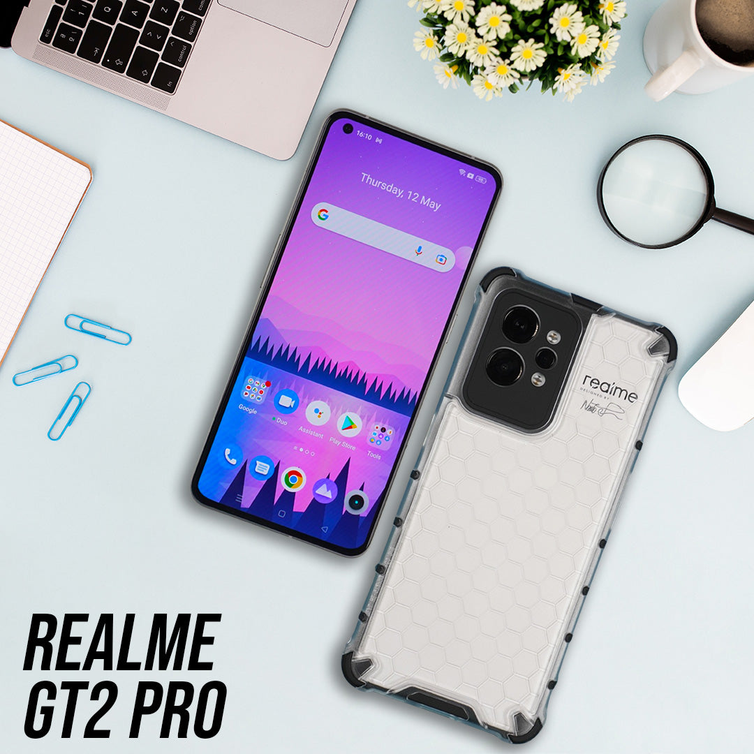 Realme GT 2 Pro 2.5D Curved Tempered Glass/Rugged Armor Case