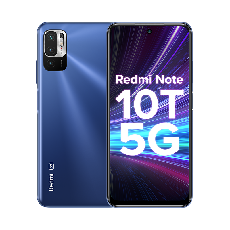 Redmi Note 10T 5G 2.5D Real Curved Tempered Glass