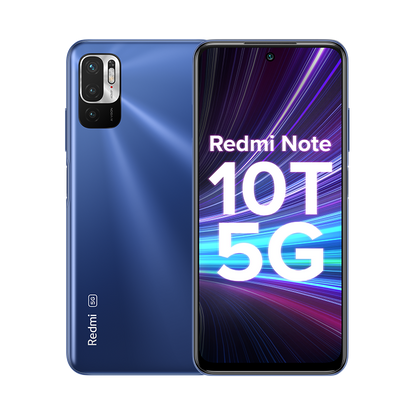 Redmi Note 10T 5G 2.5D Real Curved Tempered Glass